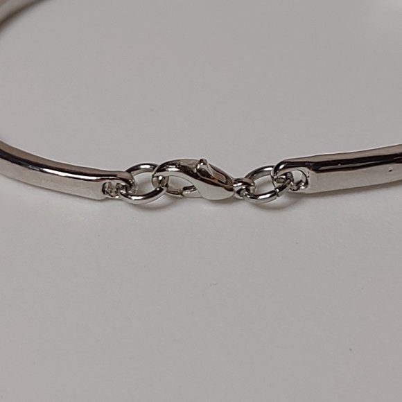 Cute Red And Silver Tone 7 Inch Bracelet - Picture 6 of 11